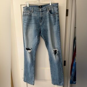 7 For All Mankind Straight Leg Jeans